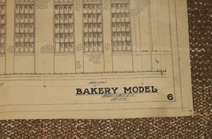 Century of Progress 1933 ORIGINAL BLUEPRINT Uneeda Biscuit Model Bakery RARE #6 - Picture 1 of 6