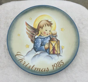 "Schmid ""Heavenly Light"" Hummel Navidad 1985 15a Edición Limitada Placa 8" - Imagen 1 de 7