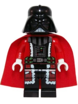LEGO® Minifig sw0599 - Santa Darth Vader - Image 1 of 4