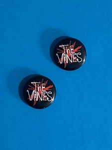 The Vines Button Pin Lot (2) Original Promo Band Music Debut - Picture 1 of 3