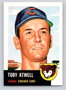 1991 Topps Archives The Ultimate 1953 Set #23 Toby Atwell FREE SHIPPING! - Picture 1 of 2
