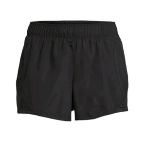 Athletic Works Women's Plus Core Black Running Shorts, Sizes XXXL (22) - Picture 1 of 4