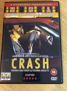 Crash DVD, James Spader, Holly Hunter, Elias Koteas, PAL Region 2 - Picture 1 of 5