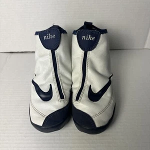Nike Air Zoom Flight Vintage Son Of Glove Payton Shoes Navy Blue Kids Size 3.5Y - Picture 1 of 10