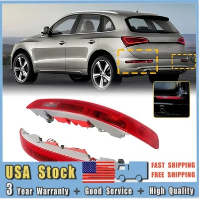 Rear Left+Right Lower Bumper Tail Light Reverse Stop Lamp For 2009-2016 Audi Q5 - Изображение 1 из 4