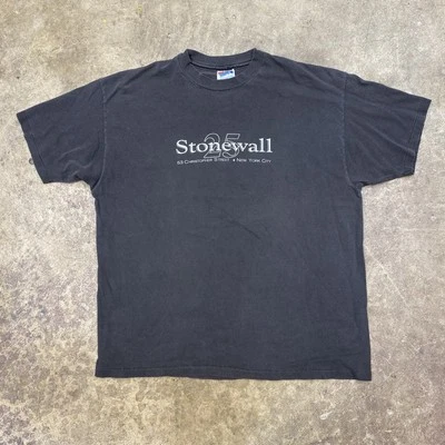 Vintage Stonewall Inn Stonewall Riots 25th Anniversary Shirt XL Gay New York - Image 1 of 4