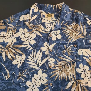 The Foundry Supply Co. Men’s Hawaiian Shirt Size 2XLT Vacation Cabana Summer Fun - Picture 1 of 12