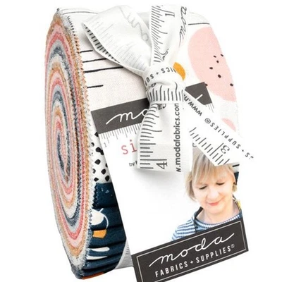 Simply Cozy Jelly Roll by Zen Chic for Moda Fabrics - Image 1 of 3