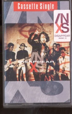 Inxs Disappear cassette UK Mercury 1990 cassette single - plays same both sides - Immagine 1 di 2