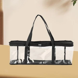 CD Storage Bag Display Kids Toy Storage Waterproof Transparent Portable CD - Picture 1 of 5