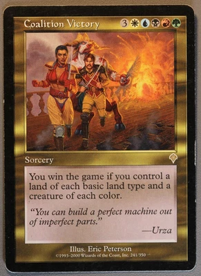 Coalition Victory - MTG - Invasion - Magic: The Gathering - Image 1 of 2