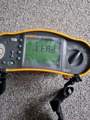 Fluke 1651B Multifunction Tester with Leads and Case - Image 1 of 4