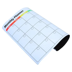  Dry Erase Whiteboard Stickers Adhesive Chalkboard Calendar for Wall - Picture 1 of 12