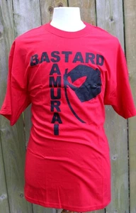 Neu aus altem Lagerbestand 2002 Michael Oeming Bastard Samurai Graphitti Erwachsenen-T-Shirt – MEHRERE GRÖSSEN - Bild 1 von 7