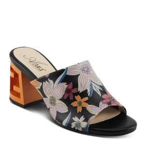 Azura by spring step sculptor heeled open toe sandals size 35 $140 - Picture 1 of 7