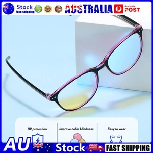 Flexible Frame Red Green Blind Corrective Glasses with UV Protection - Picture 1 of 19