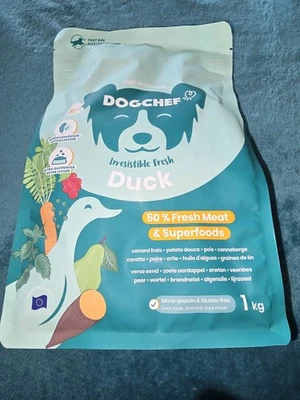 DogChef frisches Trockenfutter 50 % Ente - Bild 1 von 2
