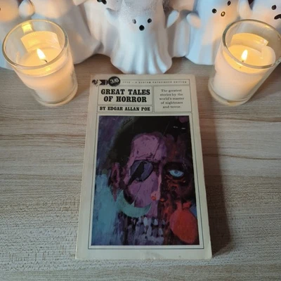 Great Tales of Horror - Edgar Allan Poe - Vintage Gothic Paperback - Bantam - Image 1 of 4