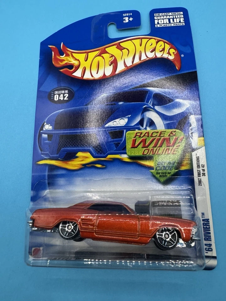 Hot Wheels 64 Riviera 30/42 #42 2002 primeras ediciones S32 Foto 1 de 2