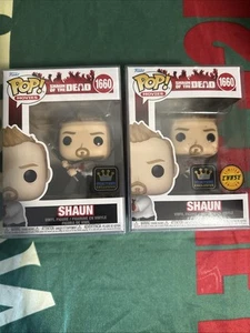 Funko POP! Shaun of the Dead Shaun #1660 CHASE & Common Set of 2 With Protectors - Picture 1 of 6