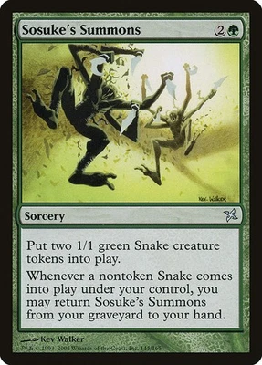 (1x) SOSUKE'S SUMMONS - Betrayers of Kamigawa – MTG Magic the Gathering Card - Image 1 of 4