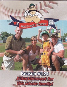 2007 LEXINGTON TOURISTS MINOR LEAGUE BASEBALL POCKET SCHEDULE - Picture 1 of 1