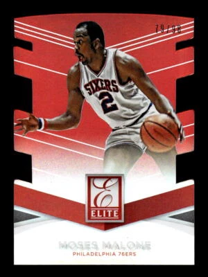 2014-15 Donruss #84 Moses Malone Elite Status Die Cuts #/98 - Image 1 of 2