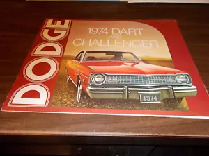 Dodge Dart and Challenger 1974 folleto de ventas - Imagen 1 de 4