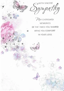 WITH SINCERE SYMPATHY FOR YOUR LOSS CARD