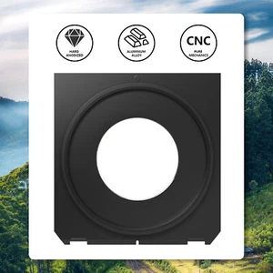 Compur #2 Center Hole Lens Board Objektivplatine 96x99mm für 4x5 Linhof Technika - Picture 1 of 12