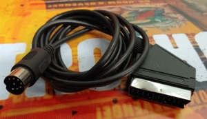 Commodore 64/128 etc Scart Kabel Zubehör black - Bild 1 von 1