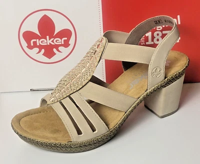 Rieker Feminino Rabea 26 Gengibre 38 - Imagem 1 de 4