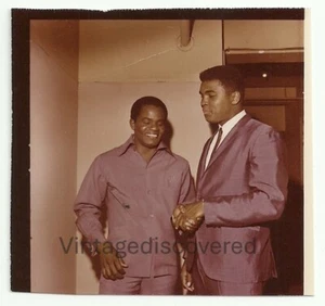 Muhammad Ali 1960's Original Contact Proof 120 Format Film Type 1 Color Photo. - Picture 1 of 1