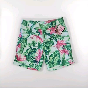 Neu mit Etikett Kanu Surf grün/pink "Hayley" Boardshorts Misses Gr. 14 Stil 5493 - Bild 1 von 9