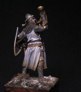 1/24 Resin Figuren Modell Antike Europäische Kreuzfahrer unbemalt ungebaut - Bild 1 von 5