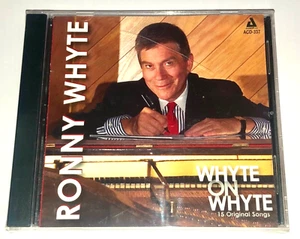 RONNY WHYTE WHYTE ON WHYTE (CD, 2008, AUDIOPHILE RECORDS) JAZZ FOUNDATION -NEW - Picture 1 of 2