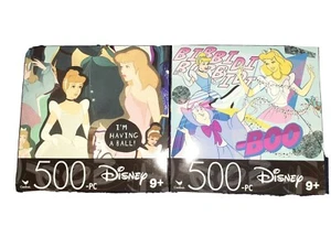 Nuovo Disney Principessa Cenerentola Fata Madrina 500 Pezzi Puzzle Film Collage - Foto 1 di 3