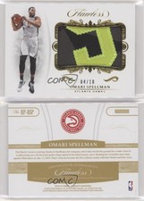 2018-19 Panini Flawless Gold /10 Omari Spellman #RP-OSP Rookie Patch RC
