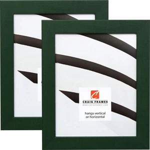 Craig Frames Colori 125, 1,25" Modern Grün Bilderrahmen 2er Pack - Bild 1 von 10