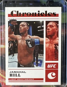 Jamahal Hill 2023 Panini Chronicles UFC #60 Bronze /299