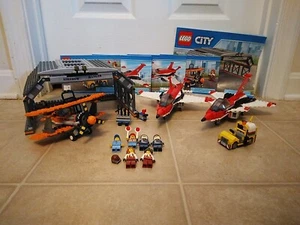 Lego City Airport Air Show 60103 100% Complete All 6 Mini-figs & 5 Manuals EUC - Picture 1 of 8