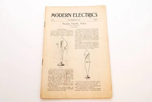 MODERNE ELEKTRIK BAND I NR. 6. SEPTEMBER 1908 - Bild 1 von 3