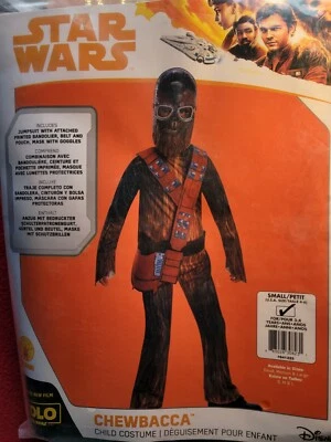 Disfraz de Halloween Star Wars Chewbacca talla 3-4 años Foto 1 de 4