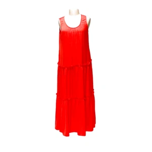 Vince Camuto Orange Shift Dress - Size L - Picture 1 of 4