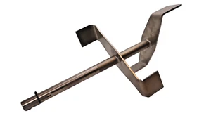 SS Stainless Auger Agitator Mixer Propeller Mixing Blade Lightnin ? 1" Shaft NEW - Picture 1 of 6