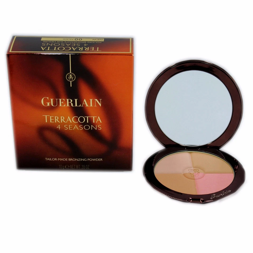 GUERLAIN TERRACOTTA 4 SEASONS TAILOR-MADE BRONZING POWDER 10G #00-NUDE-G41504 - Image 1 of 1