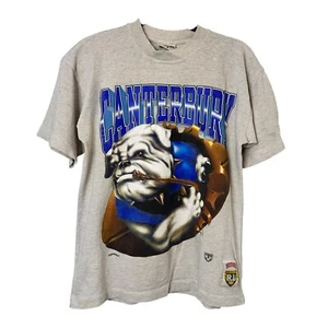 Vintage Canterbury New Zealand Shirt Nutmeg Breakthrough Rugby 90s Bulldog A8210 - Picture 1 of 7