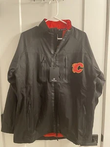 Fanatic Calgary Flames Black Windbreaker Medium  - Bild 1 von 4