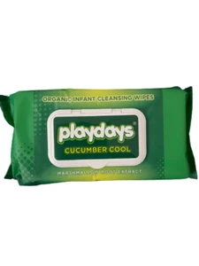 Playdays Cucumber Cool Bamboo Washcloths 100% Natural BULK HOME DELIVERY - Picture 1 of 5