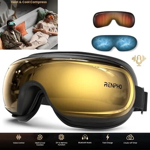 RENPHO Eyeris 3 Eye Massager with Heat & Cooling - Voice Control Gift for Women - Picture 1 of 8